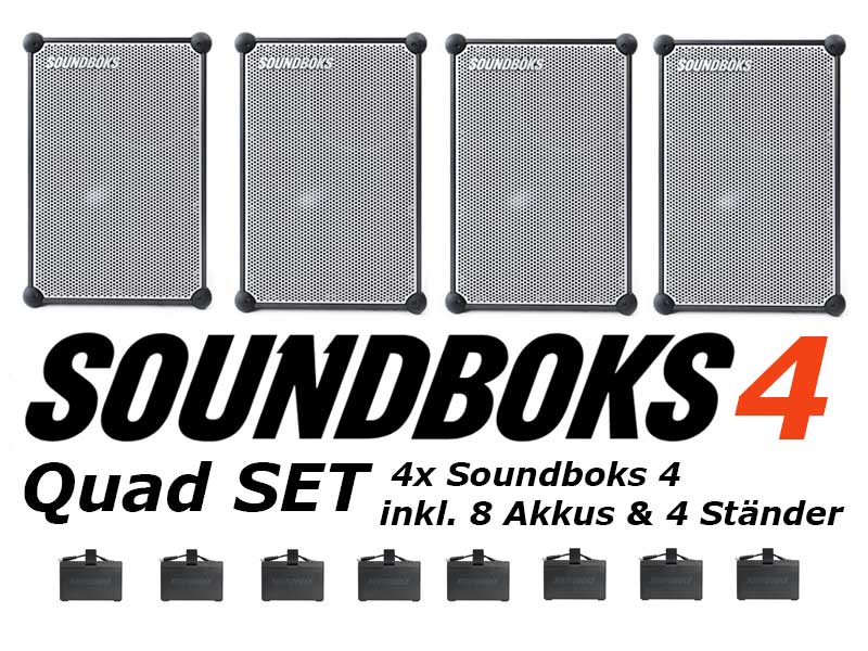 Soundboks 4 Quad Set mieten Berlin