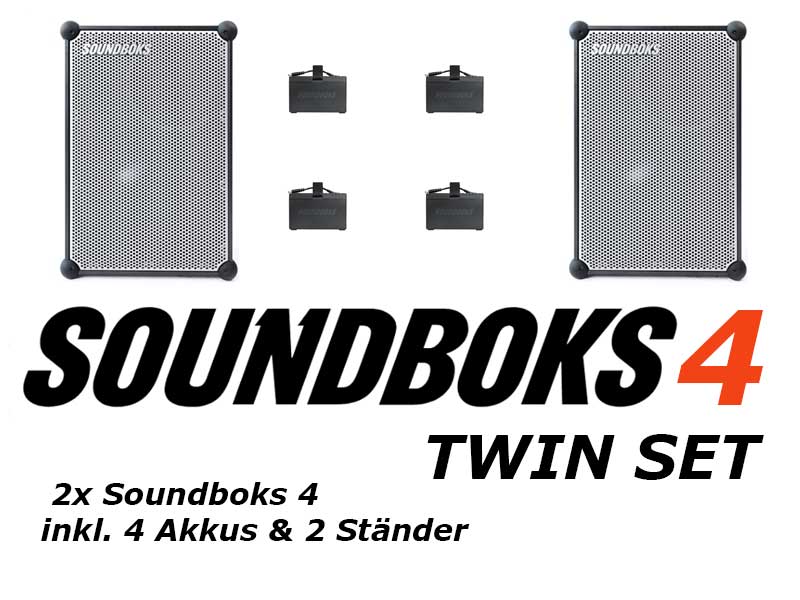 Soundboks 4 Twin Set mieten Berlin
