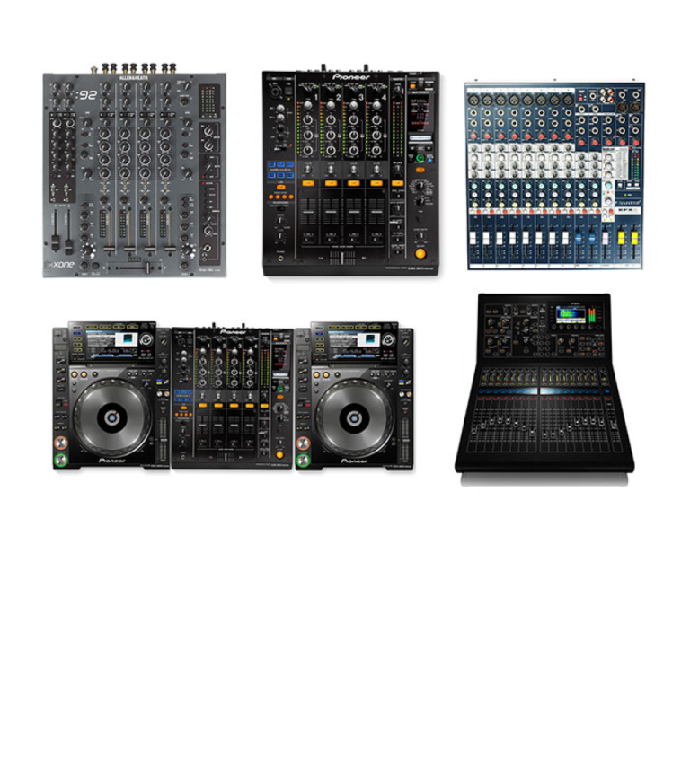 Veranstaltungstechnik Berlin Verleih / Mieten Katalog (Licht & Ton Sets)